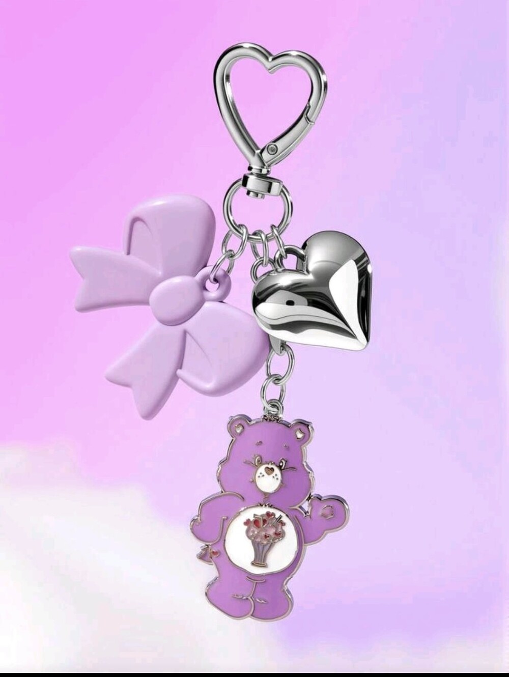 Care Bears Bag Charm/ Keychain NEW